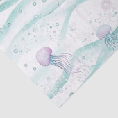 癒しのクラゲ 海の模様 薄葉紙 (詳細)