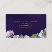 癒しのクリスタルムーン 名刺 (裏面)