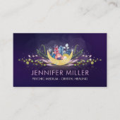 癒しのクリスタルムーン 名刺 (正面)