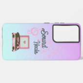 癒しのサウンド SAMSUNG GALAXYケース (左側面)