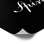 癒しのタッチアートプリント 癒しの言葉 花 ポスター (角)