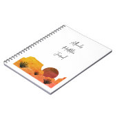 癒しのデザートムーンメディテーション ノートブック (左側)