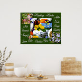 癒しのハーブ~ポスター ポスター (キッチン)