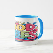 癒しのバイブ | 心を込めて心の平和を贈る マグカップ (正面右)