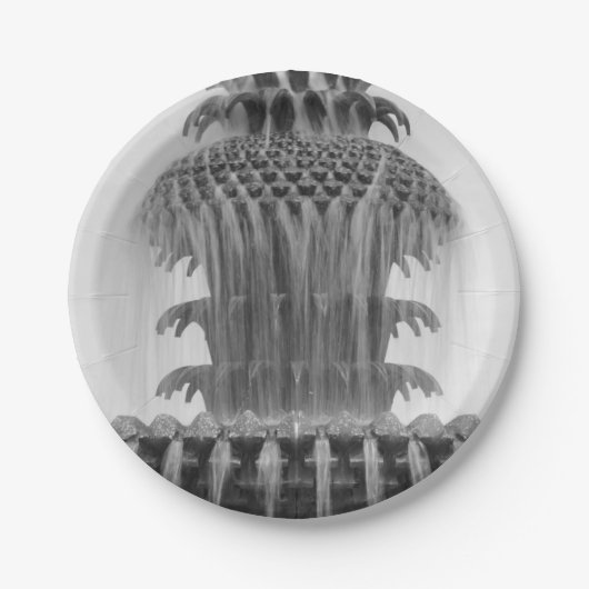 癒しのパイナップル ペーパープレート (正面)