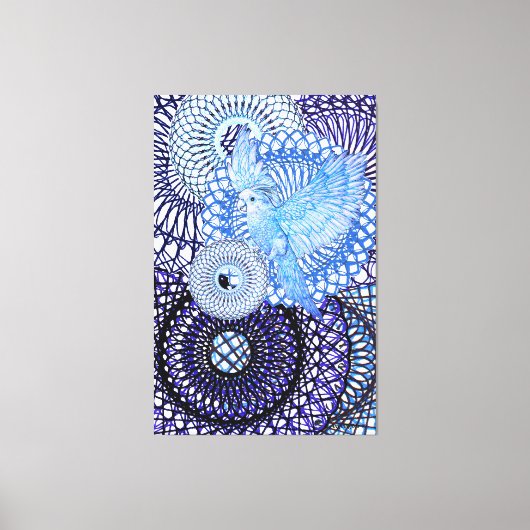 癒しのパレーケート キャンバスプリント (正面)