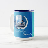 癒しのマグカップ Just Breathe ツートーンマグカップ (正面左)