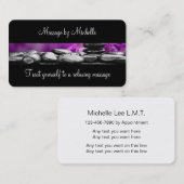 癒しのマッサージ名刺 名刺 (正面/裏面)