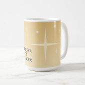 癒しの光 信仰の十字架 コーヒーマグカップ (正面右)