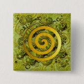 癒しの力 缶バッジ (正面)