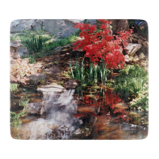 癒しの場所 カッティングボード (正面)