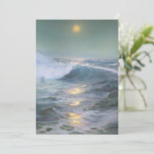 癒しの夕日絵画 招待状 (スタンド正面)