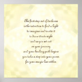 癒しの意図 ポスター (正面)