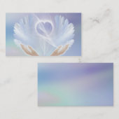 癒しの愛の標準名刺 名刺 (正面/裏面)
