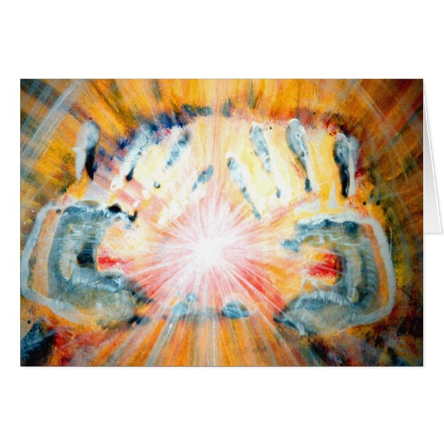 癒しの手と強さのクロス (正面横)