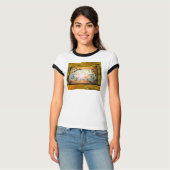 癒しの手と癒しの祈りの言葉 Tシャツ (正面フル)