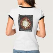 癒しの手と癒しの祈りの言葉 Tシャツ (裏面)