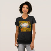 癒しの手と癒しの祈りの言葉 Tシャツ (正面フル)