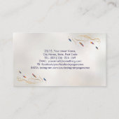 癒しの手と蓮のエネルカラフルギー・フロー 名刺 (裏面)