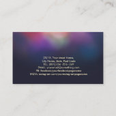 癒しの手と蓮のエネルカラフルギー・フロー 名刺 (裏面)