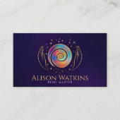 癒しの手エナジーススパイラル 名刺 (正面)