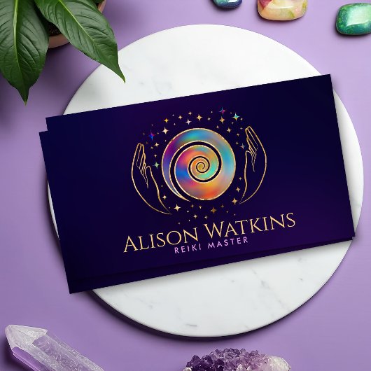癒しの手エナジーススパイラル 名刺
