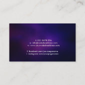 癒しの手 – エネルギーの癒し – 霊気 名刺 (裏面)