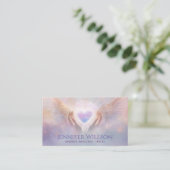 癒しの手 – エネルギーの癒し – 霊気 名刺 (スタンド正面)