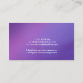 癒しの手 – エネルギーの癒し – 霊気 名刺 (裏面)