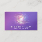 癒しの手 – エネルギーの癒し – 霊気 名刺 (正面)