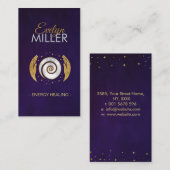 癒しの手 – エネルギーセラピー名刺 名刺 (正面/裏面)