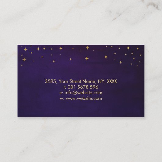 癒しの手 – エネルギー修復  名刺 (裏面)