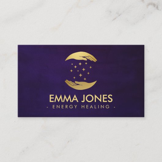 癒しの手 – エネルギー修復  名刺 (正面)