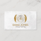 癒しの手 – エネルギー修復 名刺 (正面)
