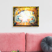 癒しの手 キャンバスプリント (インサイチュ (リビング))