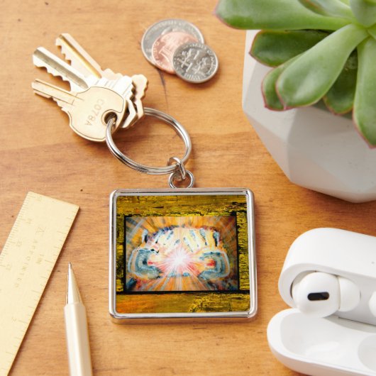 癒しの手 キーホルダー (デスク)