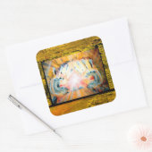 癒しの手 スクエアシール (封筒)