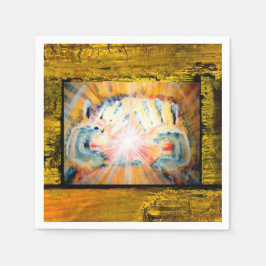 癒しの手 スタンダードカクテルナプキン