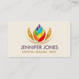 癒しの手 – チャクラ- Lotus Petal 名刺