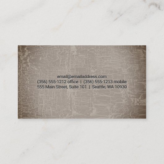 癒しの手 | テクスチャの背景 名刺 (裏面)