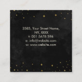 癒しの手 – トリプルムーン スクエア名刺 (裏面)