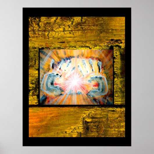 癒しの手 ポスター (正面)