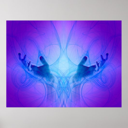 癒しの手 ポスター (正面)