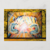 癒しの手 ポストカード (正面)