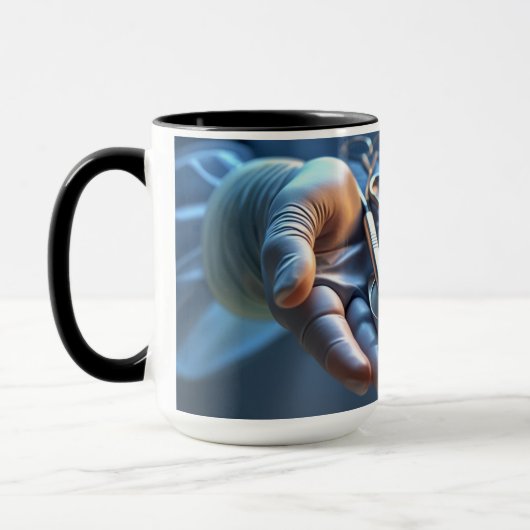 癒しの手 マグカップ (左)