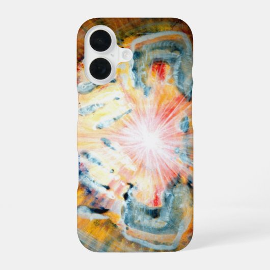 癒しの手 iPhone 16ケース (裏面)