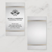 癒しの手 | Lotus 名刺 (正面/裏面)