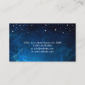 癒しの手 – Moons – 真珠と銀の母 名刺 (裏面)