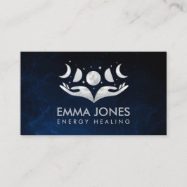 癒しの手 – Moons – 真珠と銀の母 名刺