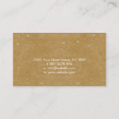 癒しの手 – Moons – 真珠と銀の母 名刺 (裏面)